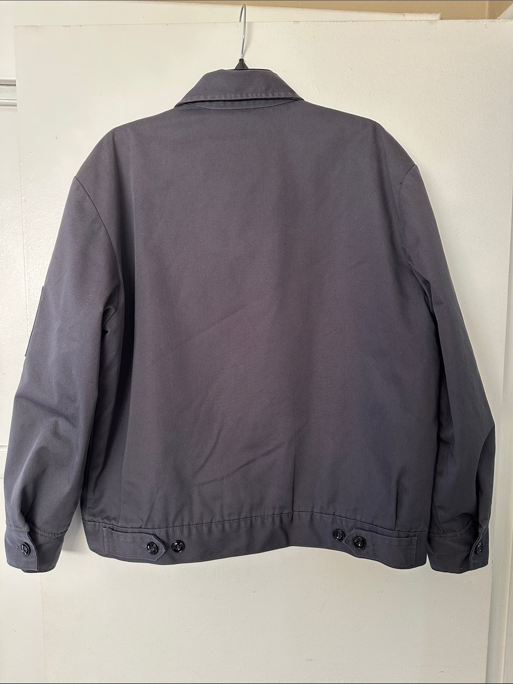 Dickies Men's Charcoal Zip-Front Bomber Jacket - Picture 12 of 12